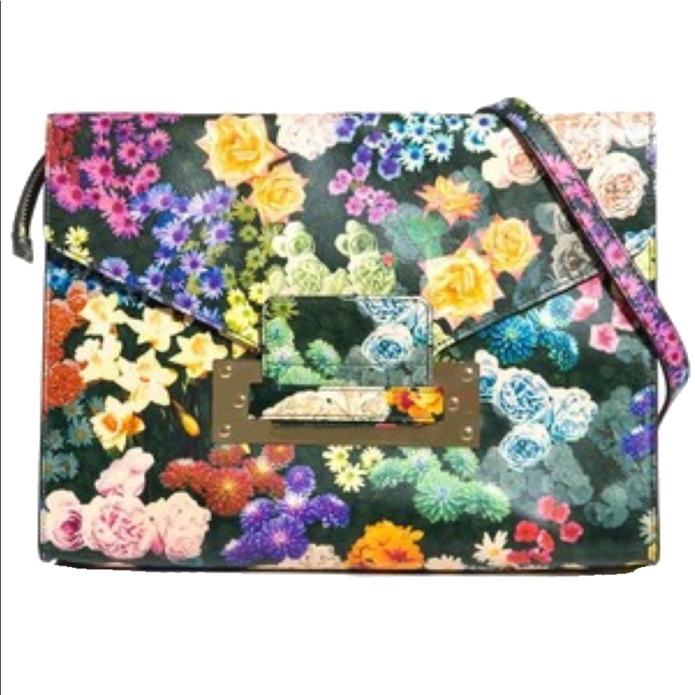 FREE SHIPPING Sophie Hulme Floral Printed Clutch via Matches